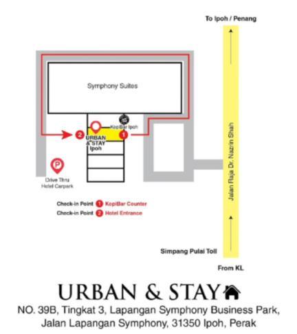 Urbanstay Industrial Ipoh Eksteriør bilde